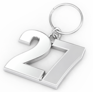 2027 Graduation Keychain (Old Design) (1)